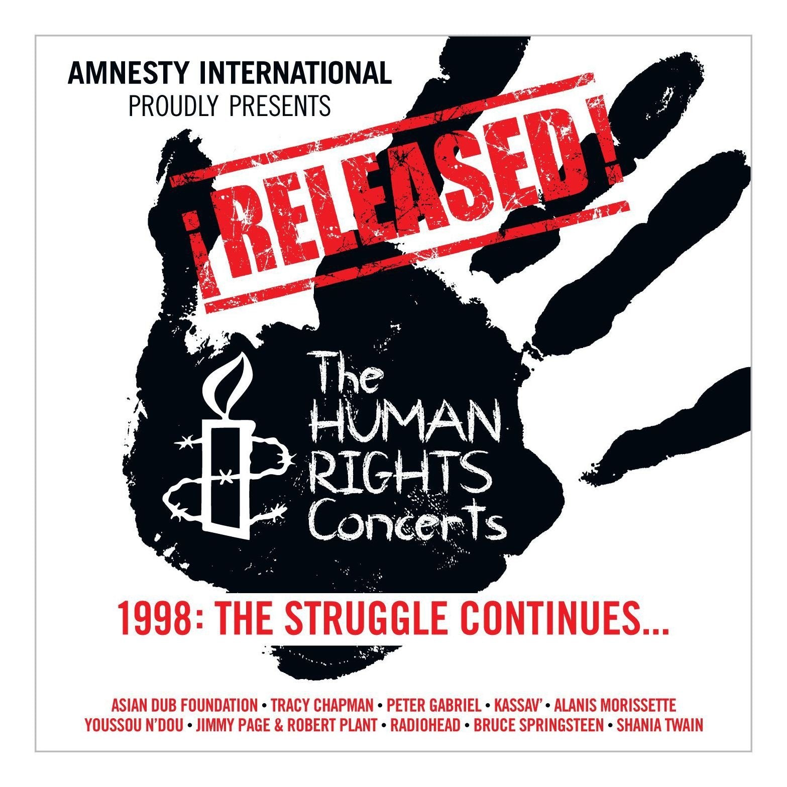 Released! The Human Rights Concerts 1998: The Struggle Continues Pop