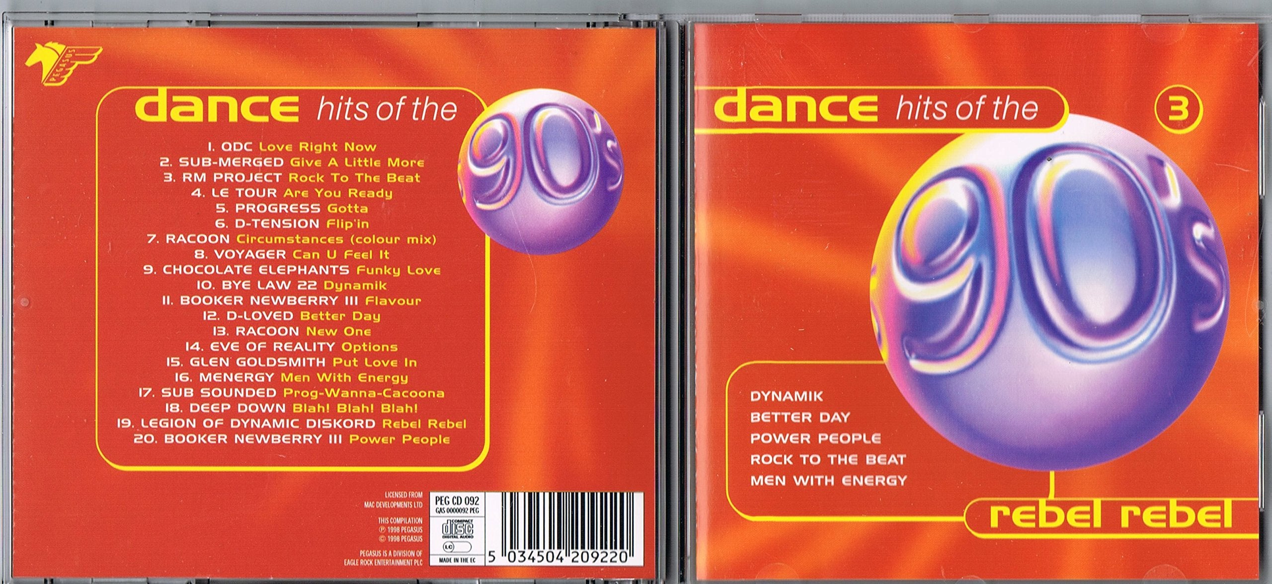 Various Artists - Dance Hits Of The 90;s Music