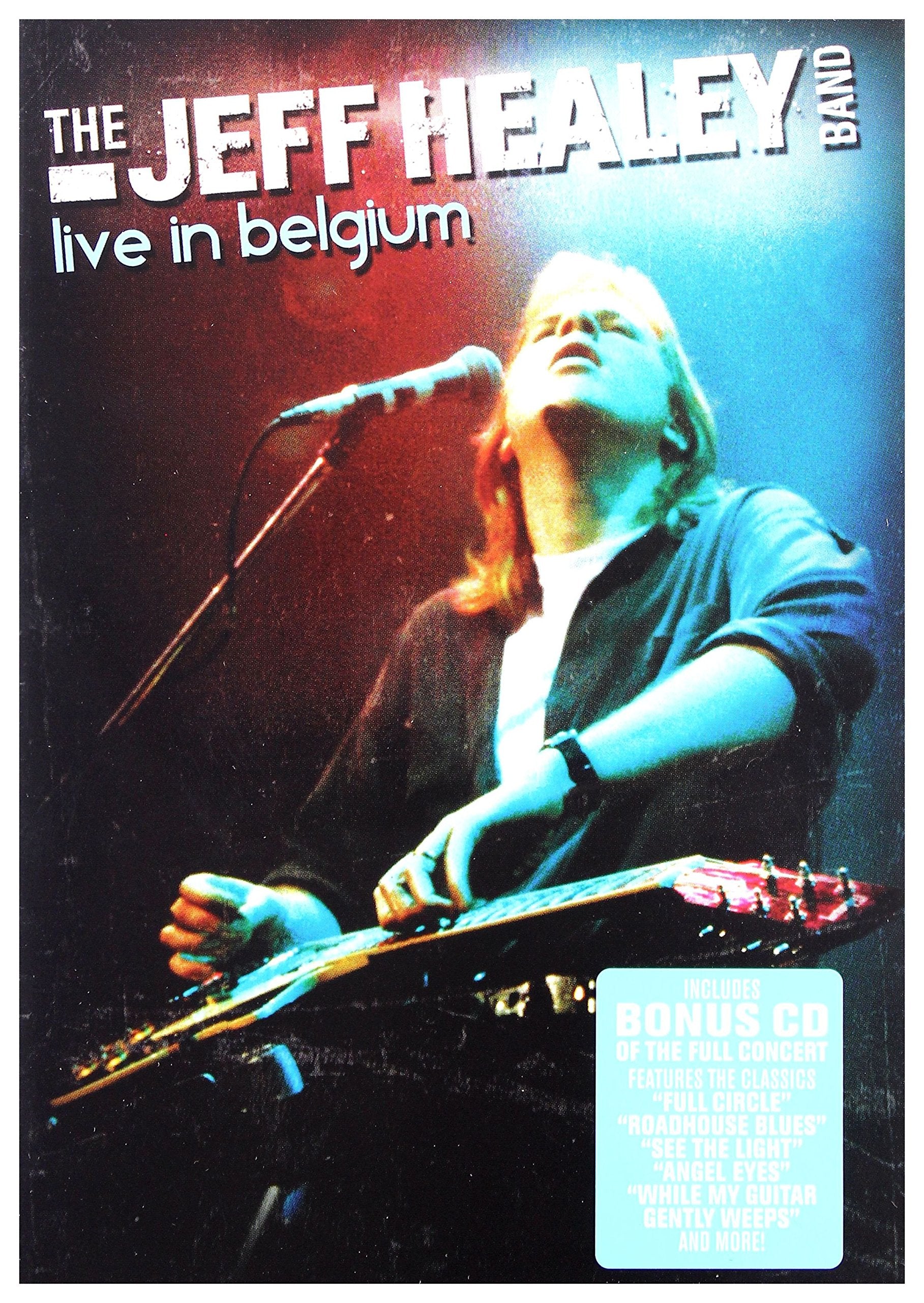 The Jeff Healey Band - Live in Belgium (+CD) cd