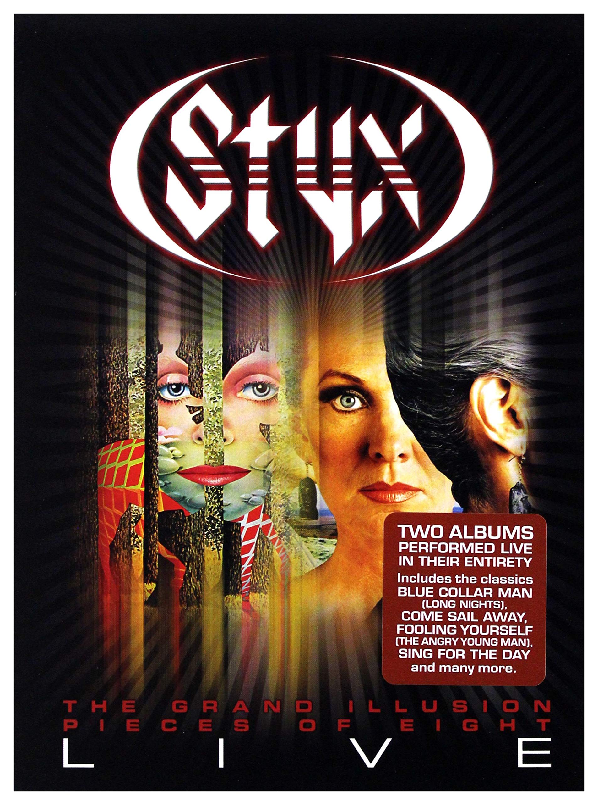 Styx - Pieces Of 8/ Grand Illusion - Live Films