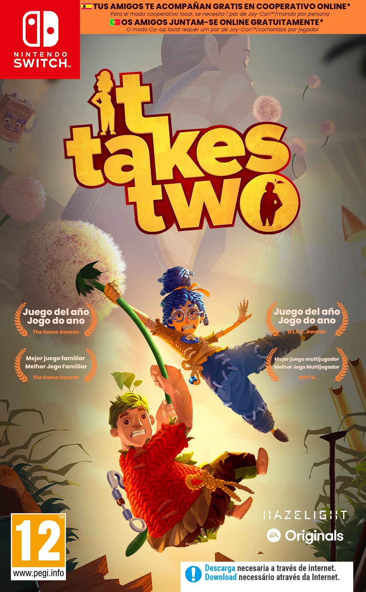 Electronic Arts It Takes Two SWITCH | Videospiele | Castellano, Spanisch und Portugiesisch Nintendo Switch