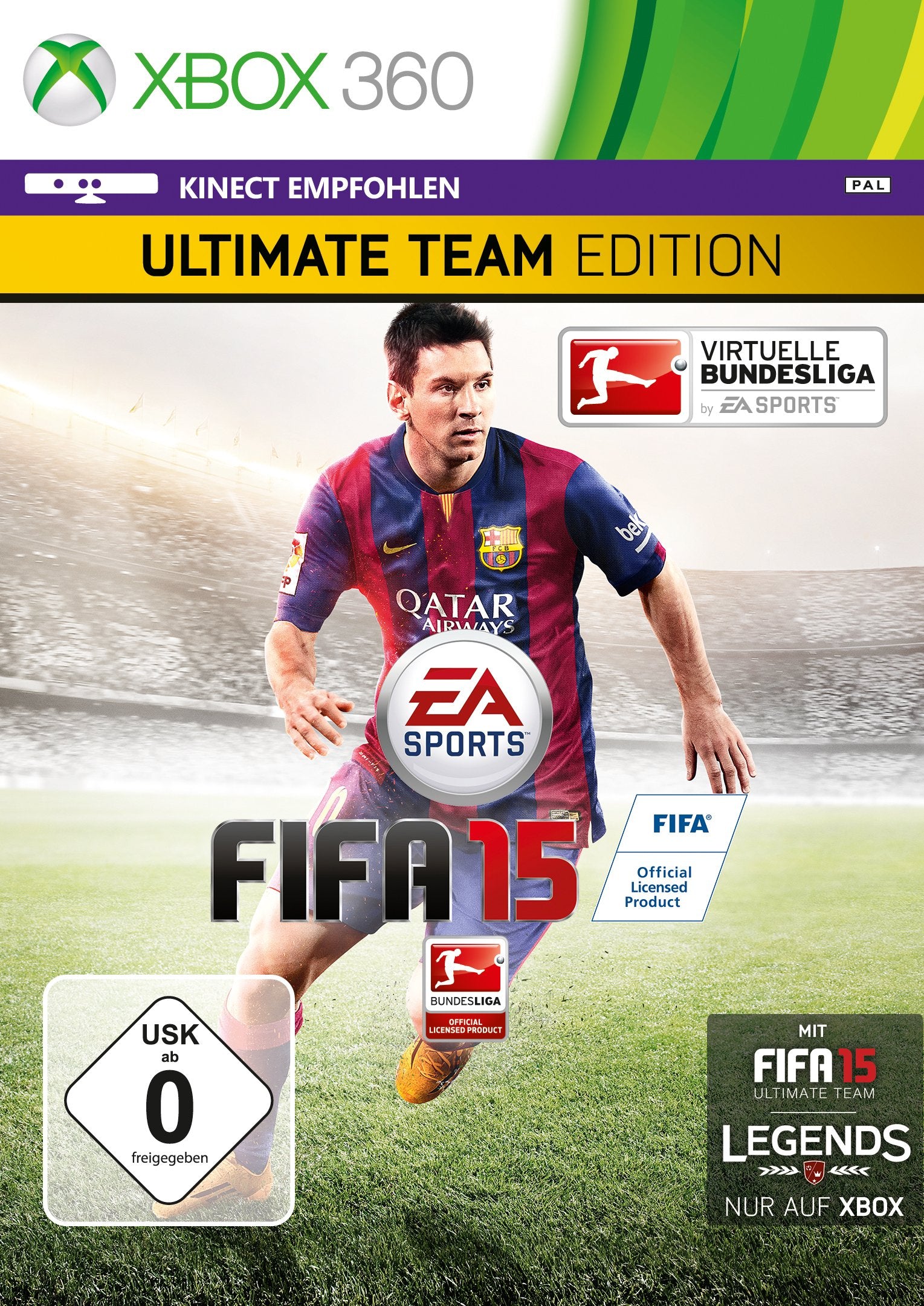 FIFA 15 - Ultimate Team Edition mit Steelbook (Exklusiv bei Amazon.de) - Older Consoles