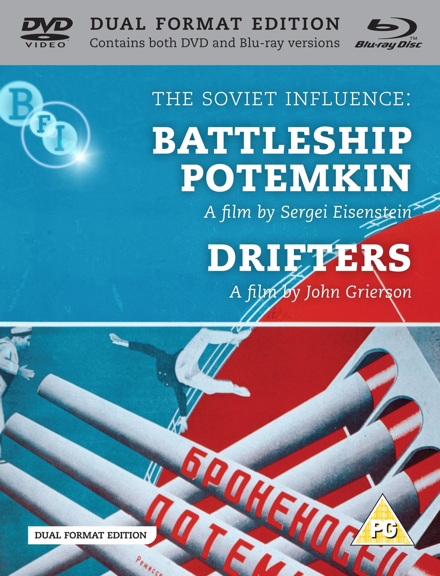 The Soviet Influence: Battleship Potemkin + Drifters (DVD & Blu-ray) Films