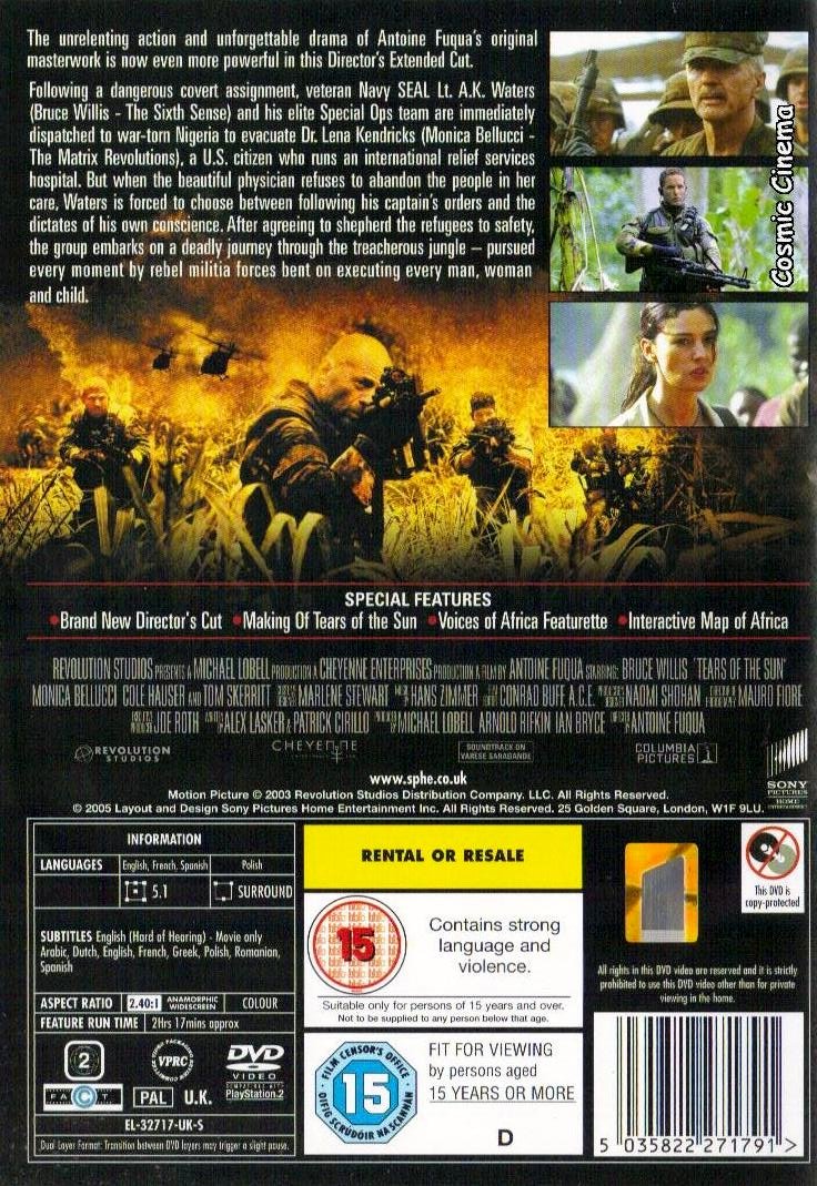 Tears of the Sun - Collector's Edition Movies