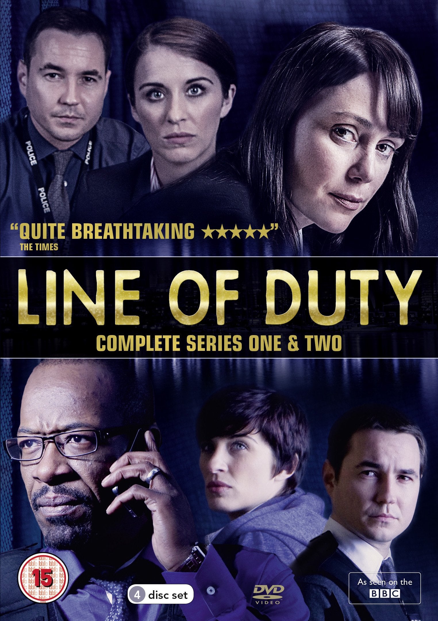 Line of Duty Complete Series One & Two Box sets
