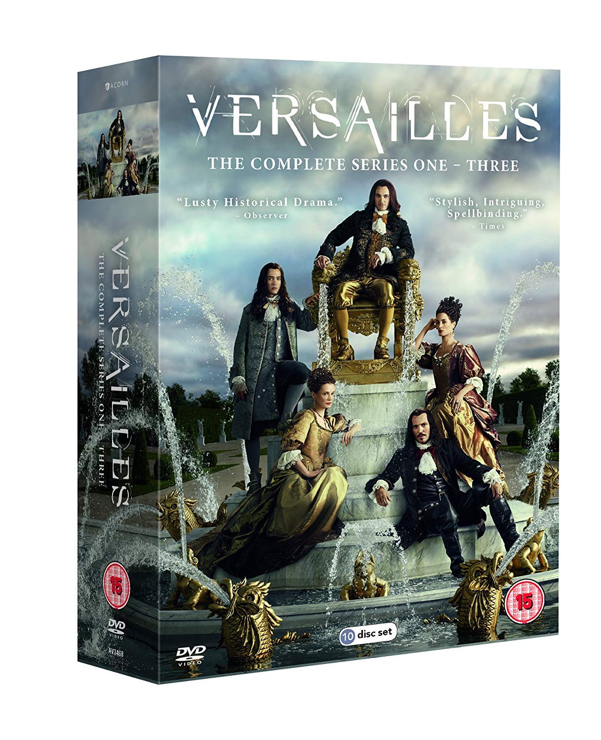 Versailles - Series 1-3 Complete (KEINE Deutsche Sprache und Untertitel) Box sets
