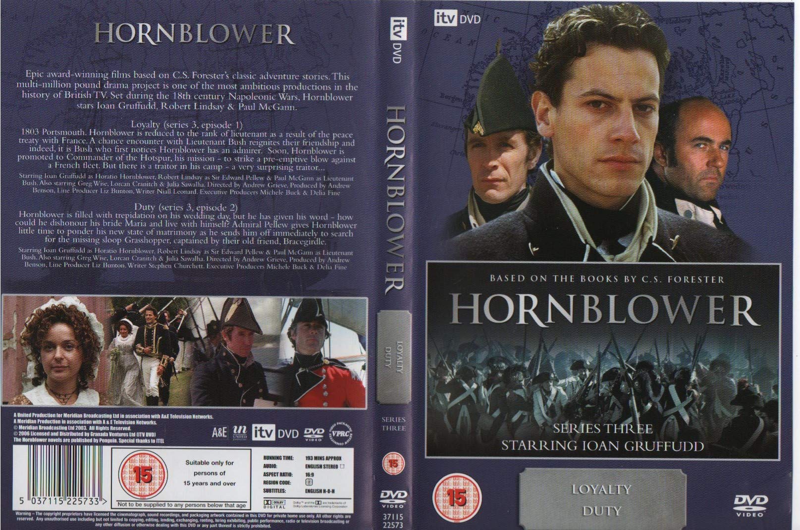 5037115225733 Hornblower - Series 3 Films