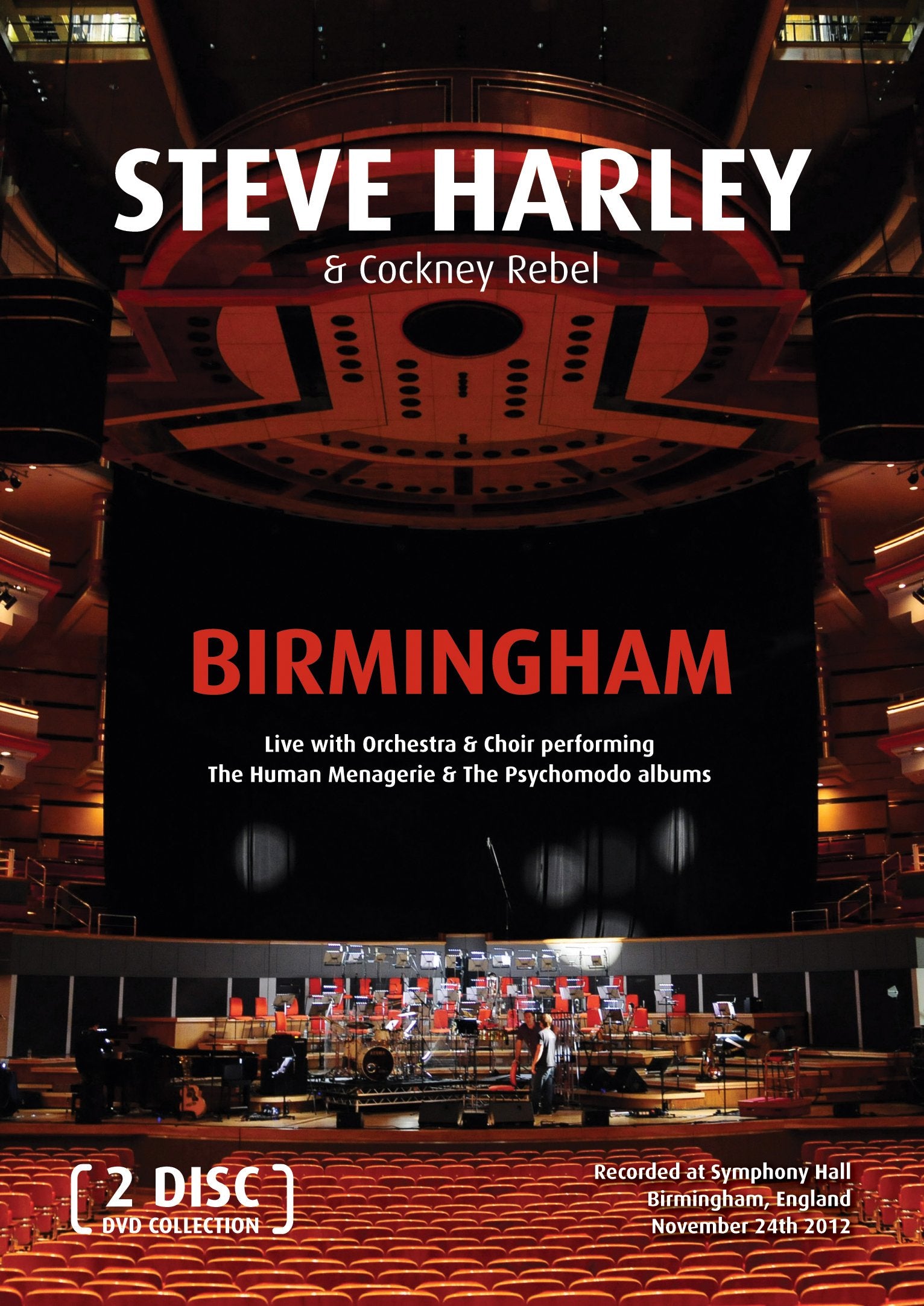 Steve Harley & Cockney Rebel: Birmingham - Live With Orchestra & Choir (Deluxe Edition) Films