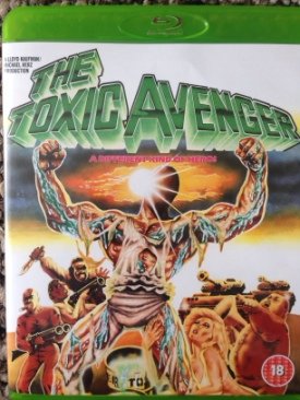 TOXIC AVENGER (BLU-RAY) **HMV LIMITED EDITION WITH SLIPCASE AND POSTER** Films