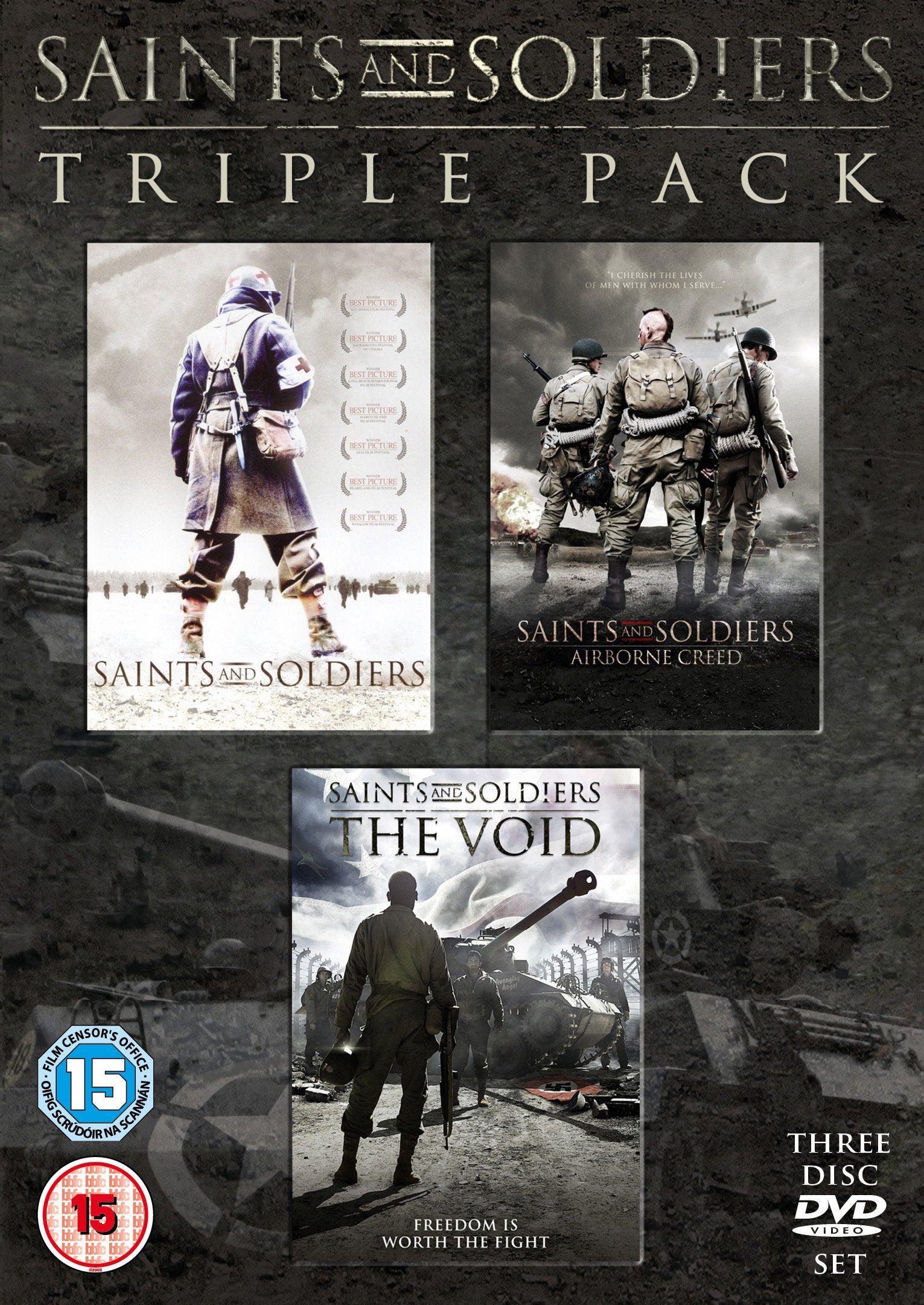 Saints and Soldiers Triple Pack - Limited Edition Films