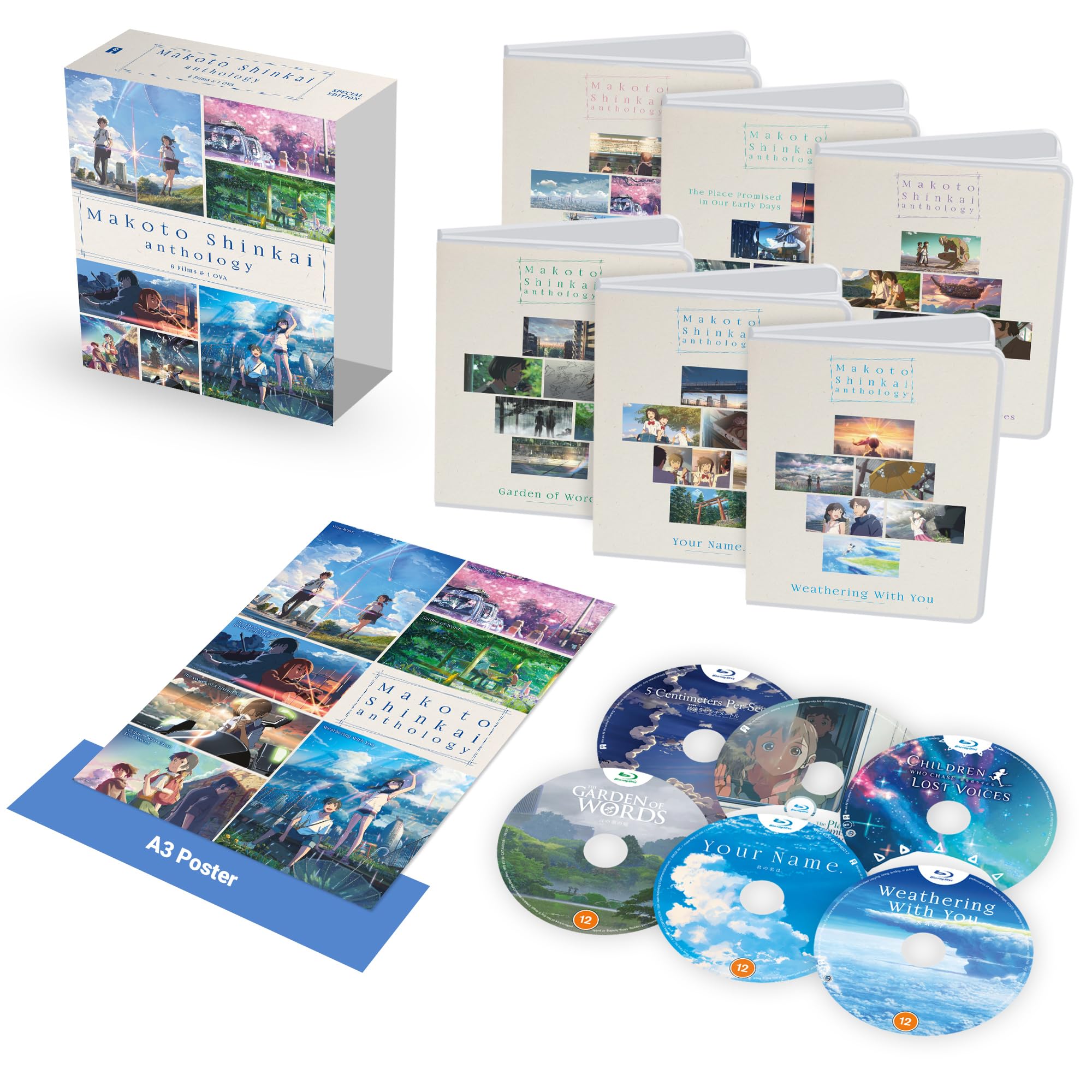 Makoto Shinkai Anthology (Limited Edition) Films