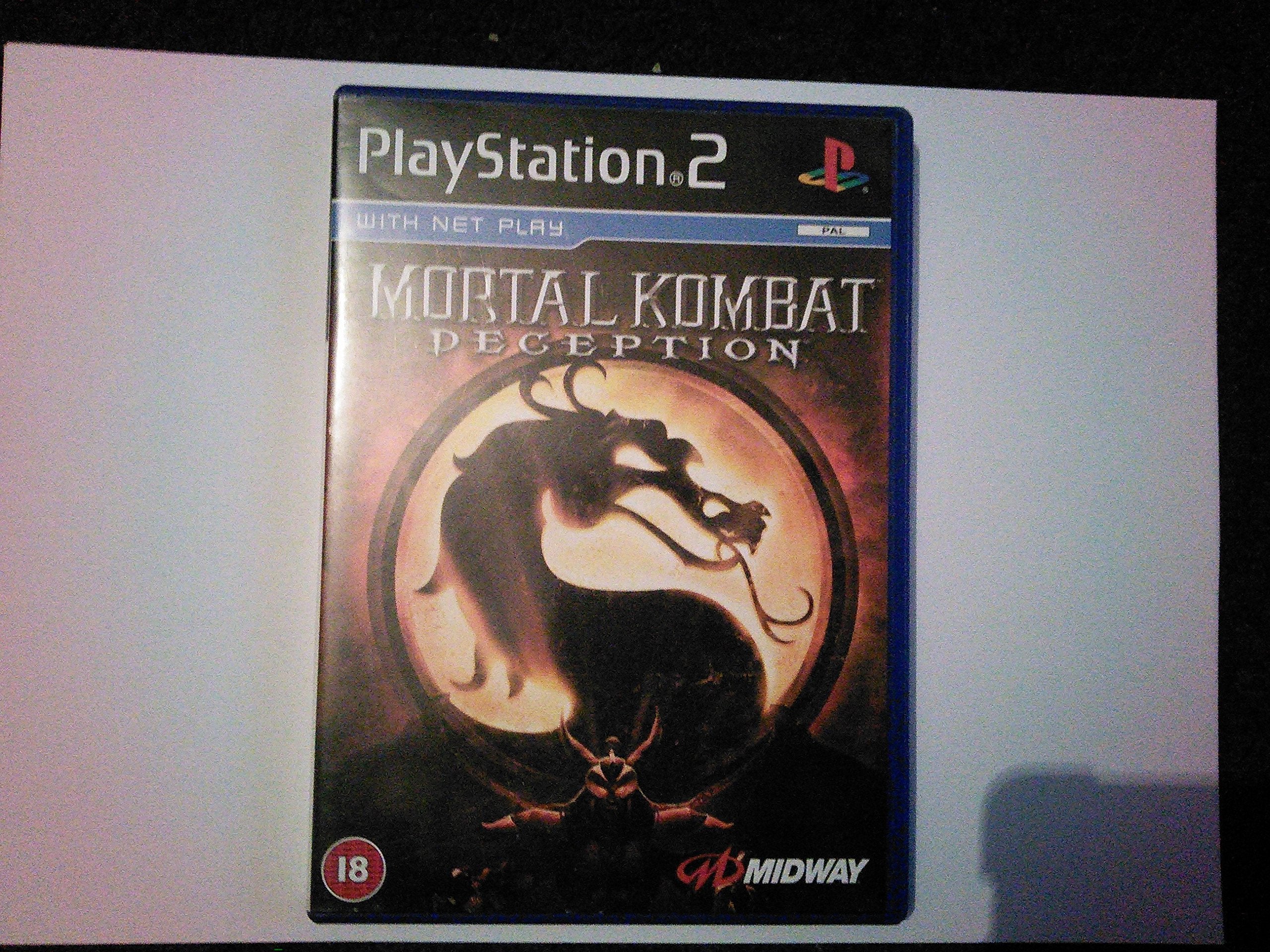 Mortal Kombat Deception Game PS2 PlayStation 2