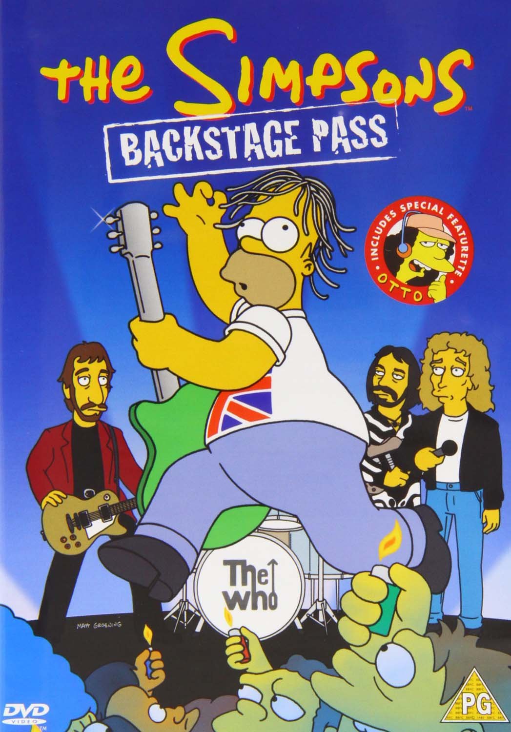 Product Image: Simpsons Backstage Pass