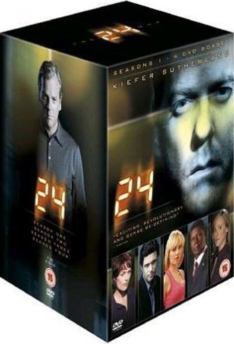24 Season 1-4 Boxset Box sets