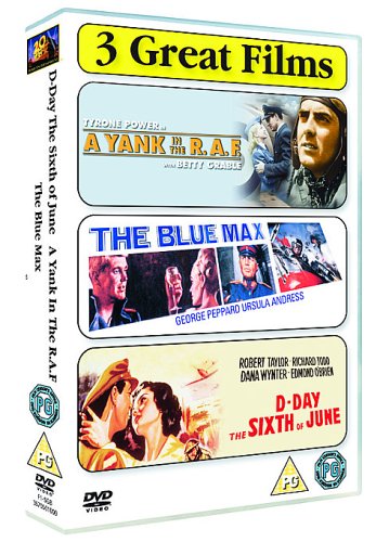 War Triple - the Blue Max/Yank in the Raf/D-Day 6th of June Films