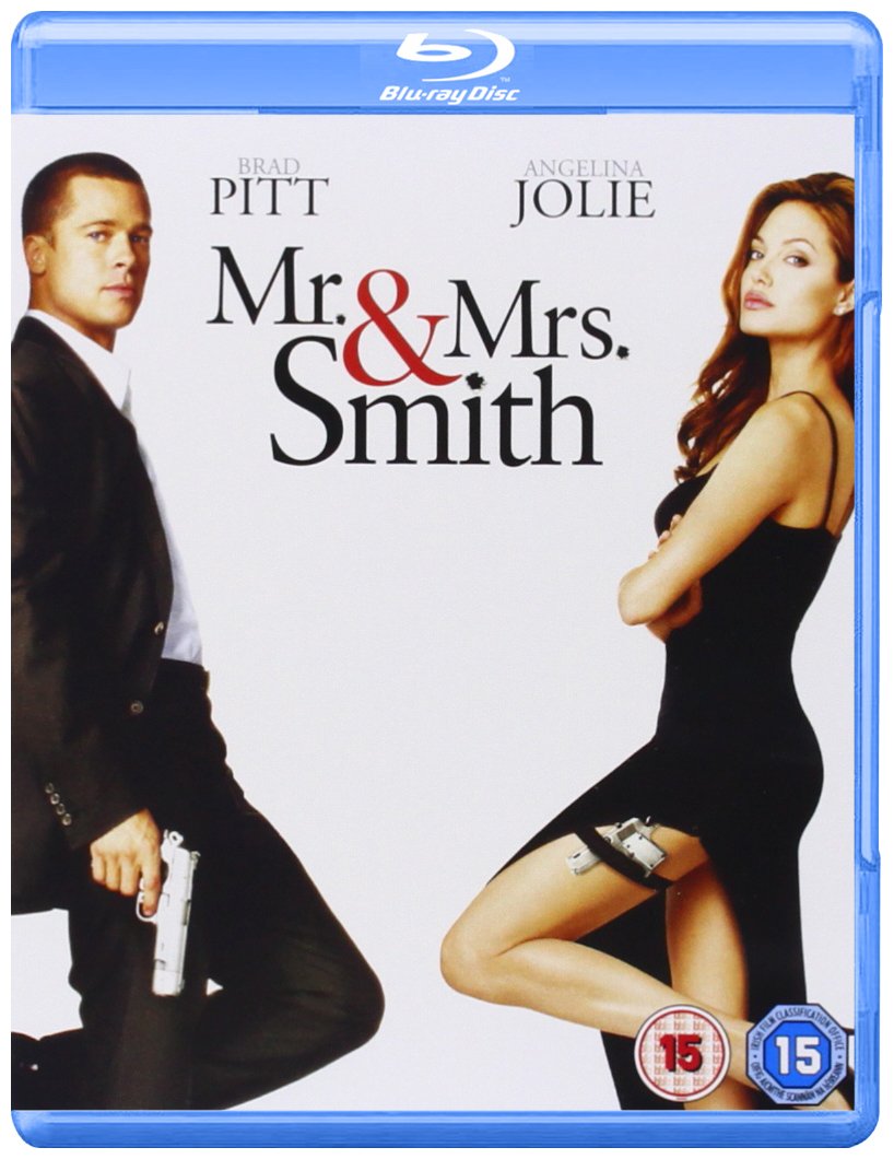 Mr & Mrs Smith Blu Ray Disc Movies