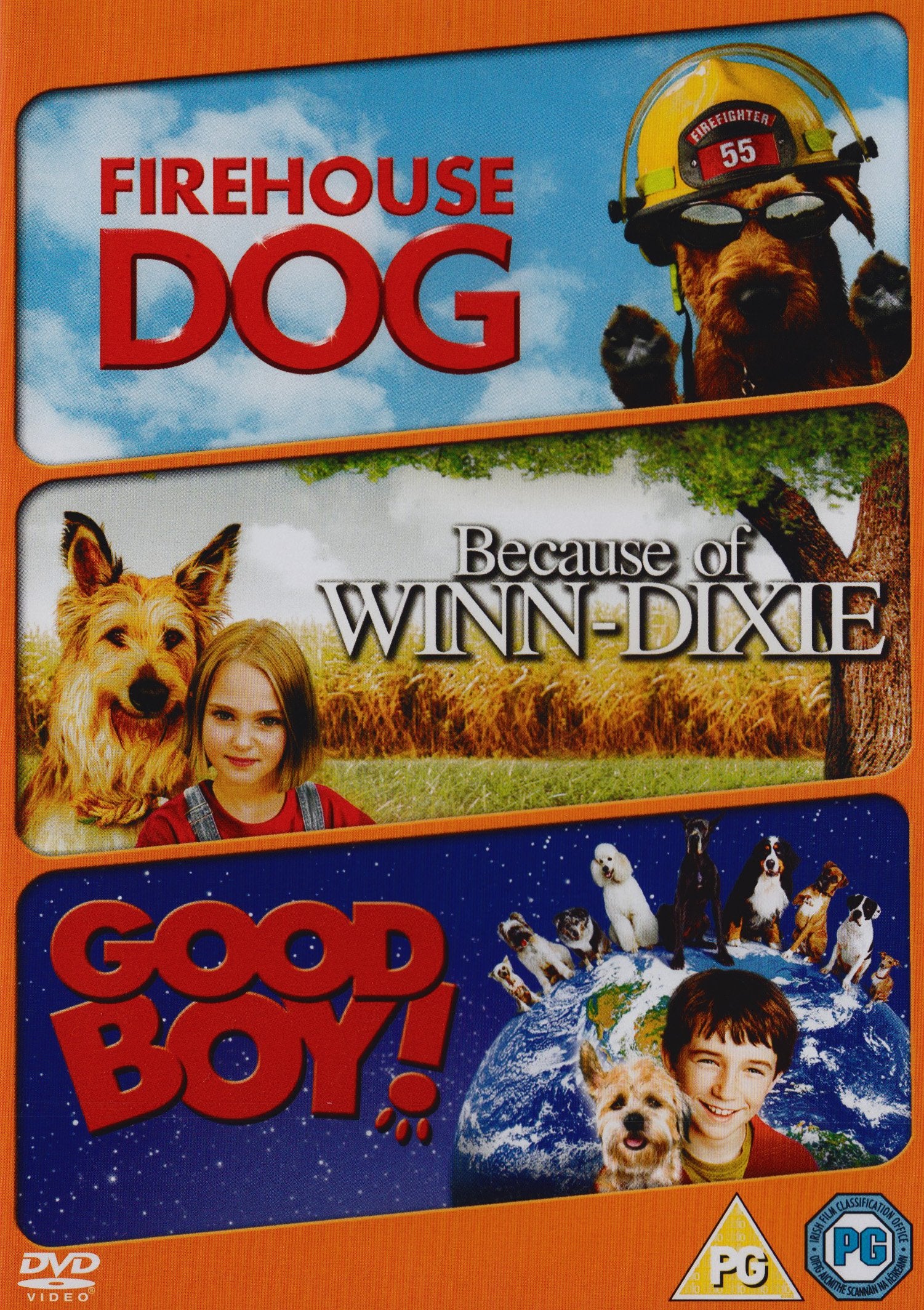 Family Triple (firehouse Dog / Because Of Winn Dix Movies