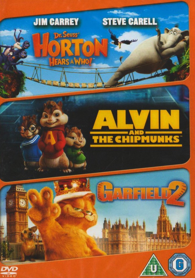 Family Animation Triple (horton Hears A Who/alvin Films