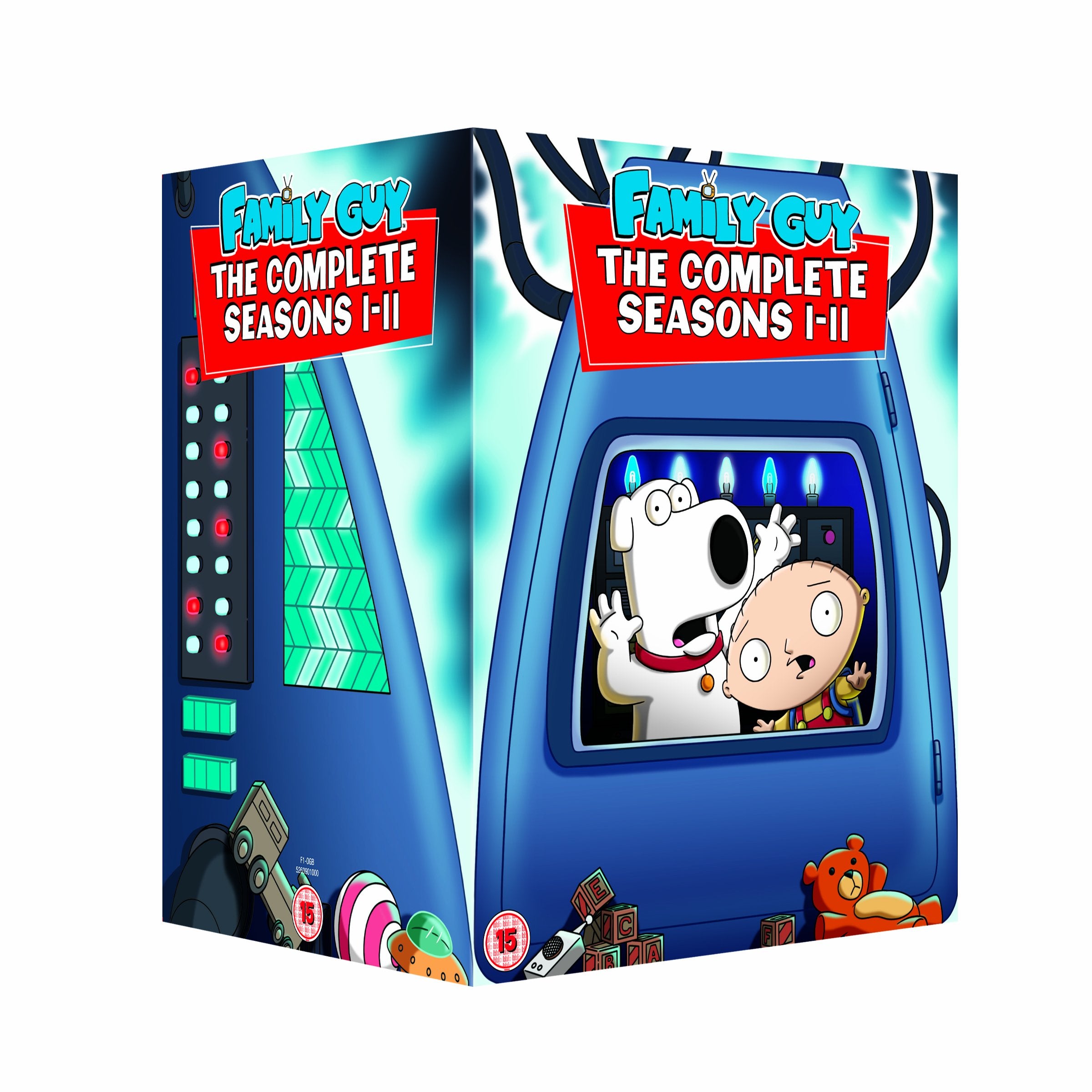 Family Guy - Season 1 To 11 (Hauptsprache in Englisch) Box sets