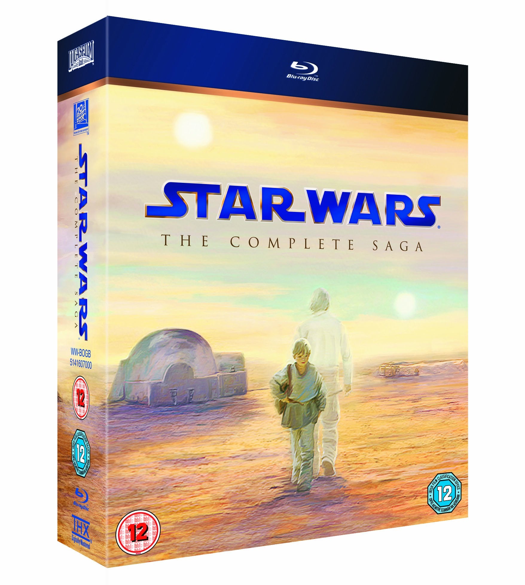 Product Image: Star Wars The Complete Saga (Episodes I-VI) Blu-Ray