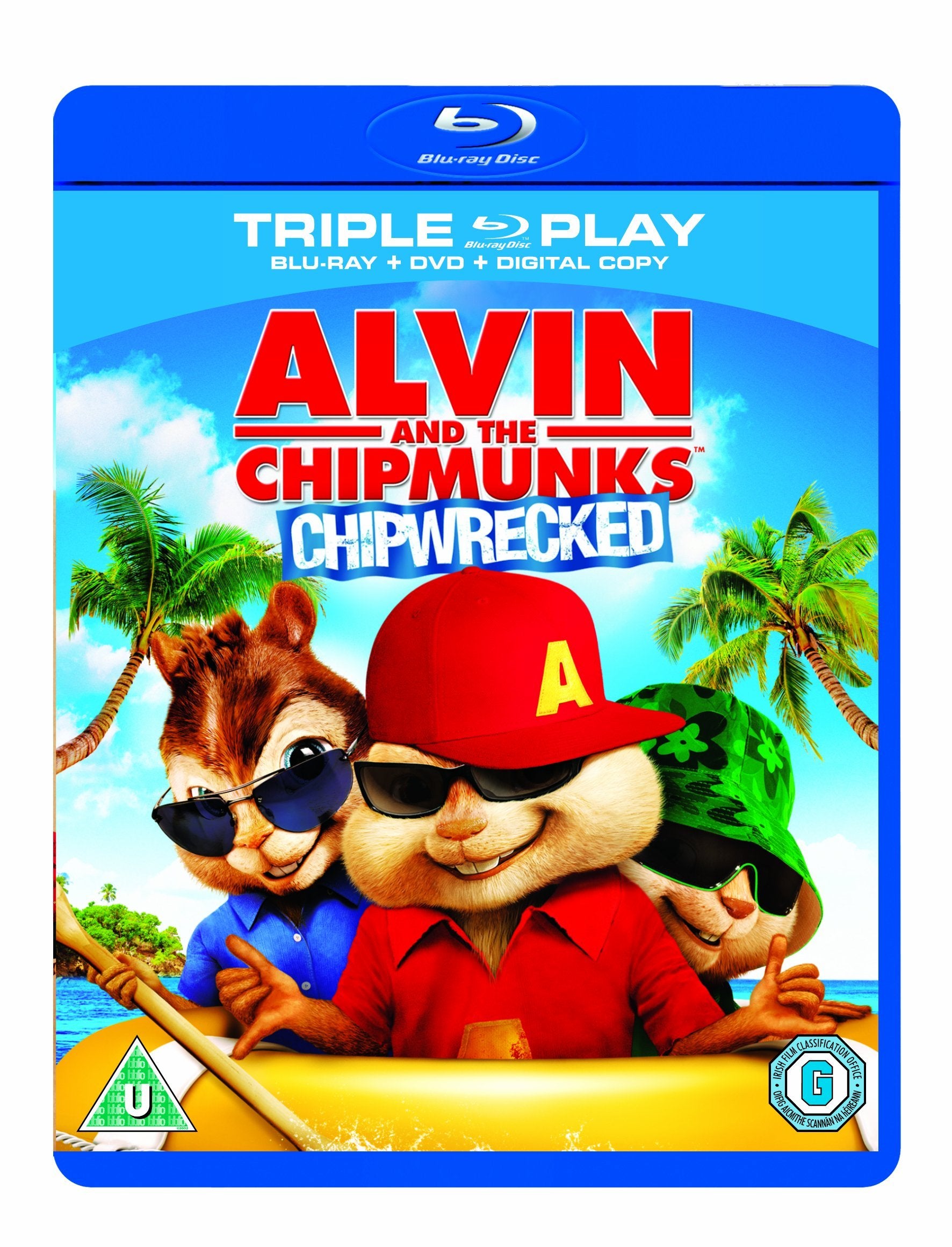 Alvin and the Chipmunks: Chipwrecked - Triple Play (Blu-ray + DVD + Digital Copy) Films