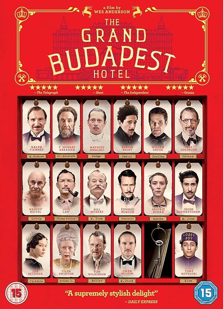 Grand Budapest Hotel The BD Films