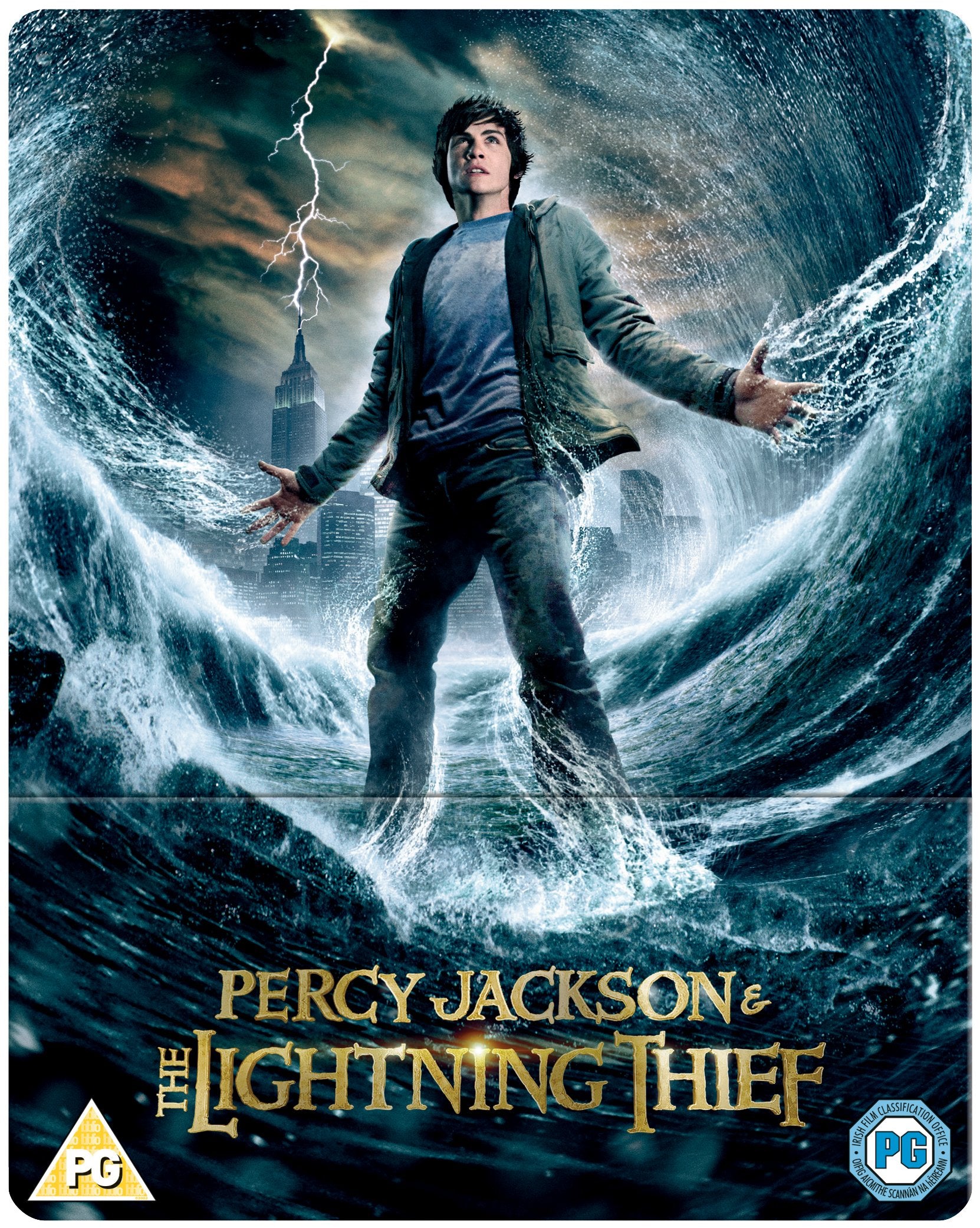 Percy Jackson and the Lightning Thief - Diebe im Olymp, Steelbook, Blu-Ray, Limited Steelbook Edition Steelbook (UK Import ohne dt. Ton) OOP Movies