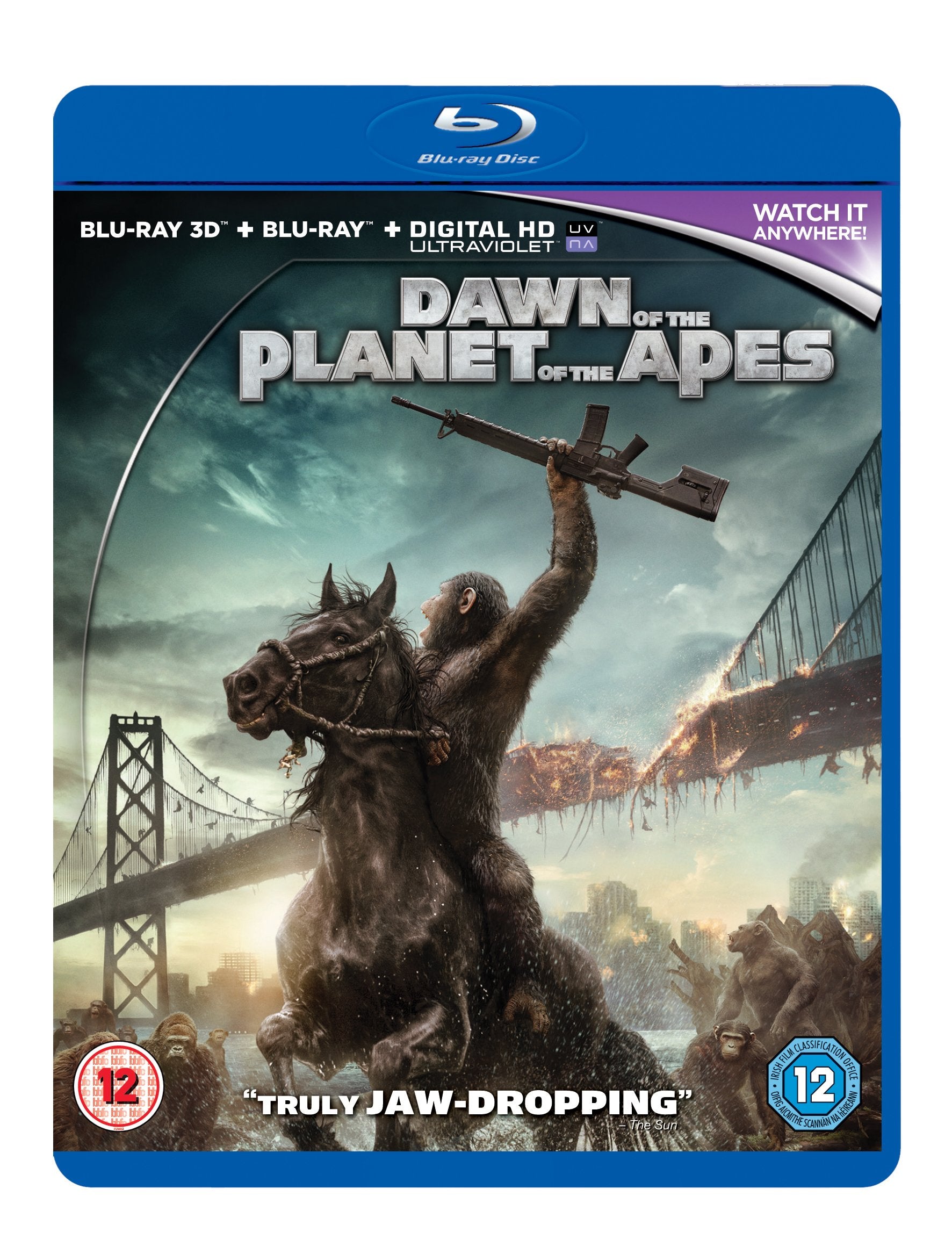 Dawn Of The Planet Of The Apes 3D BD Films
