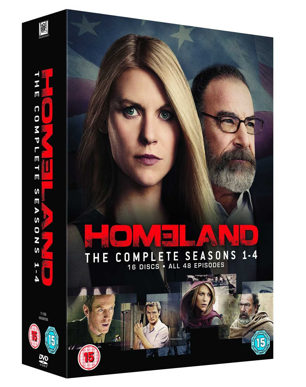 Homeland: Season 1-4 (UK Import) Films