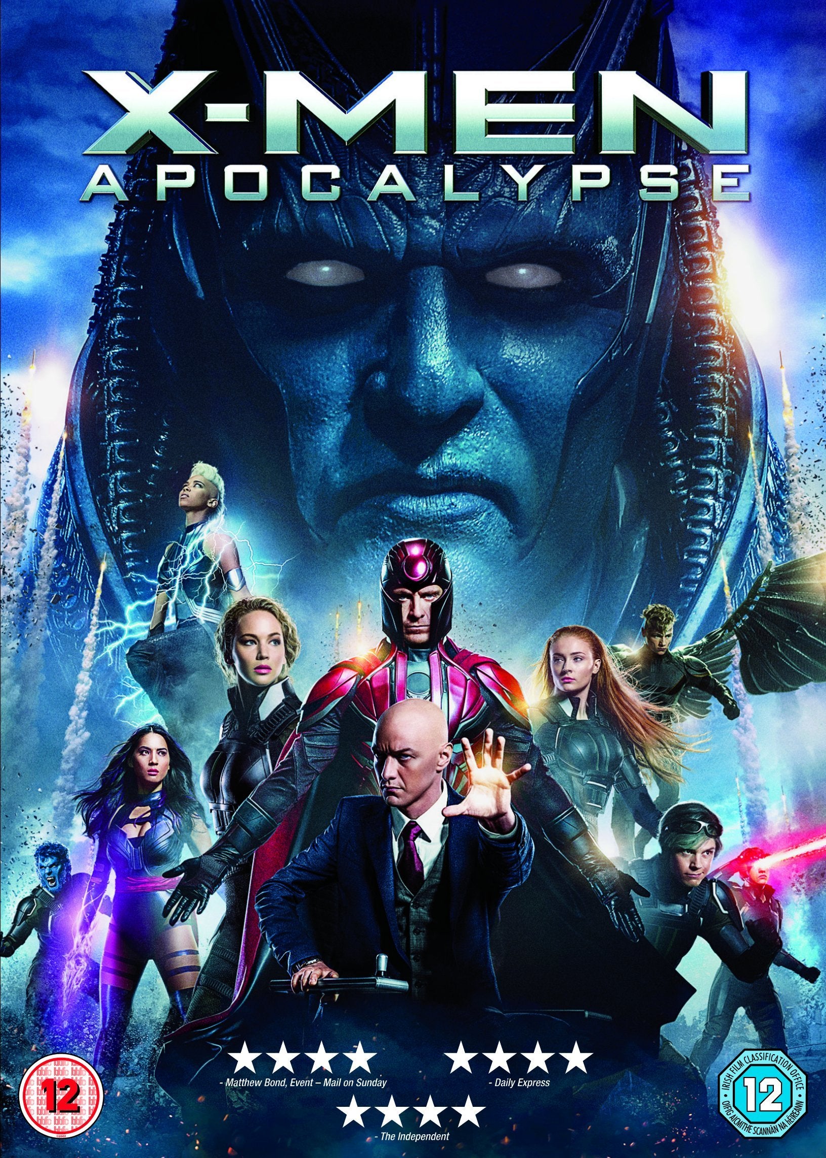 X-Men Apocalypse DVD Movies