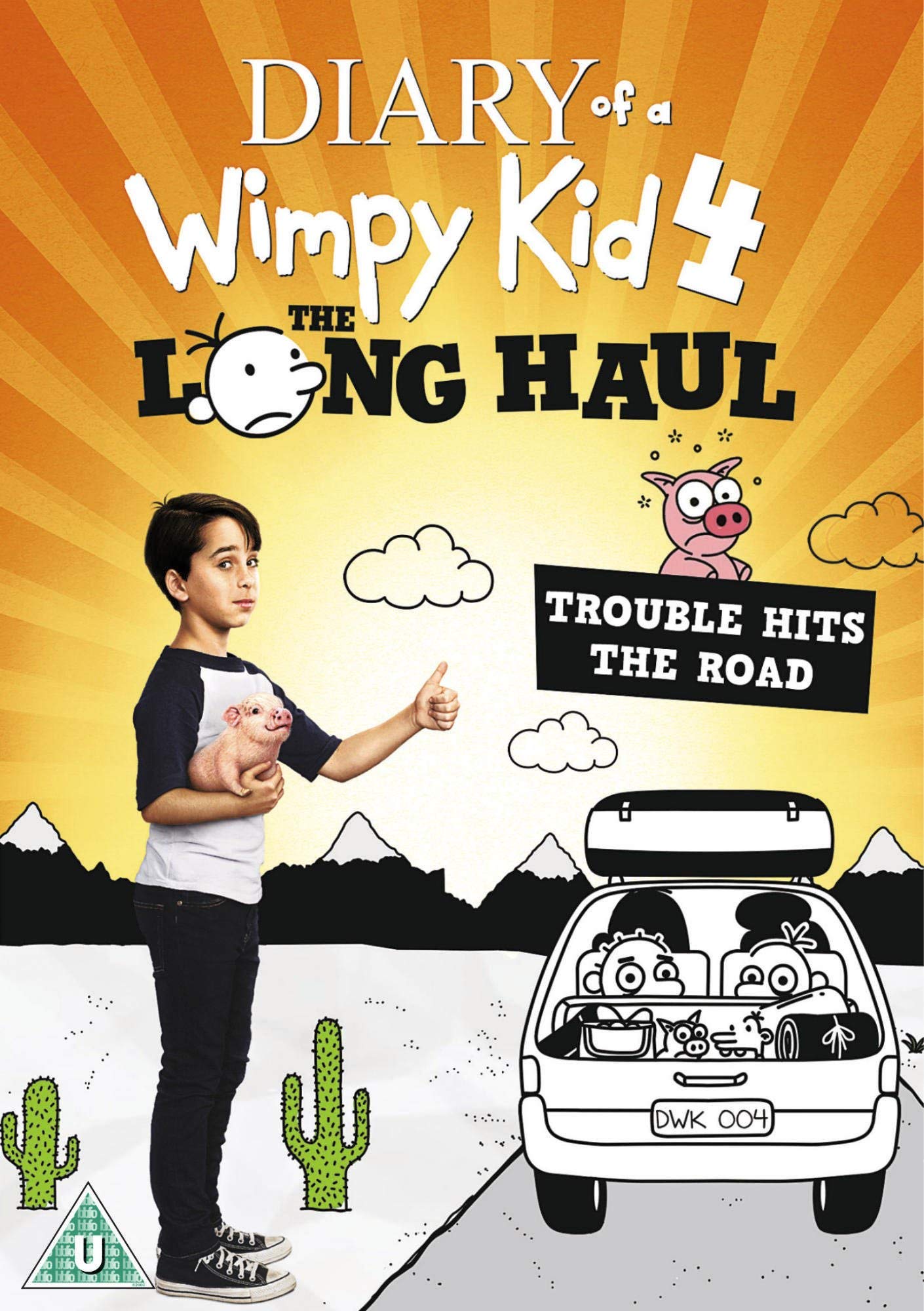 Diary Of A Wimpy Kid 4 The Long Haul DVD Movies