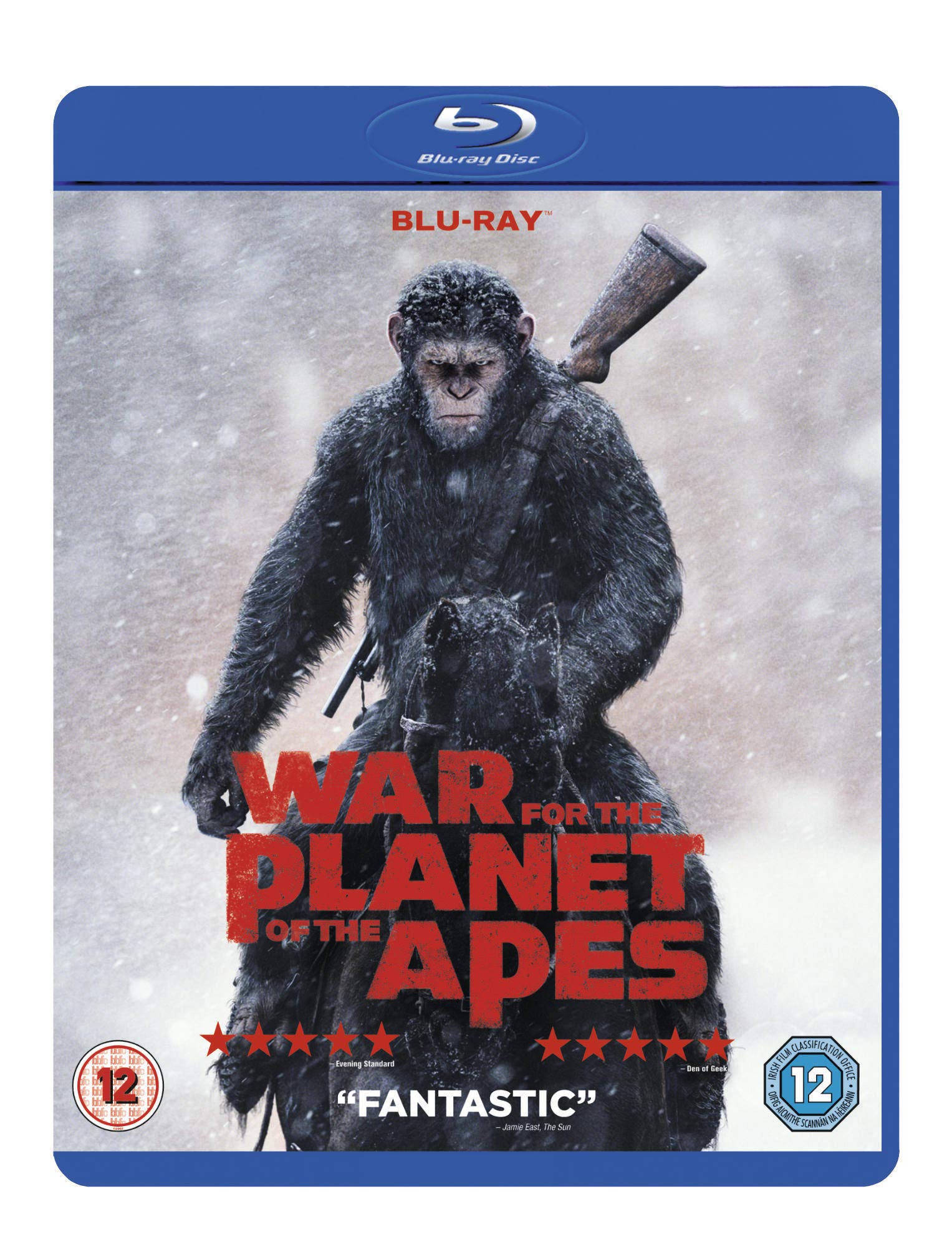 War For The Planet Of The Apes BD dvd