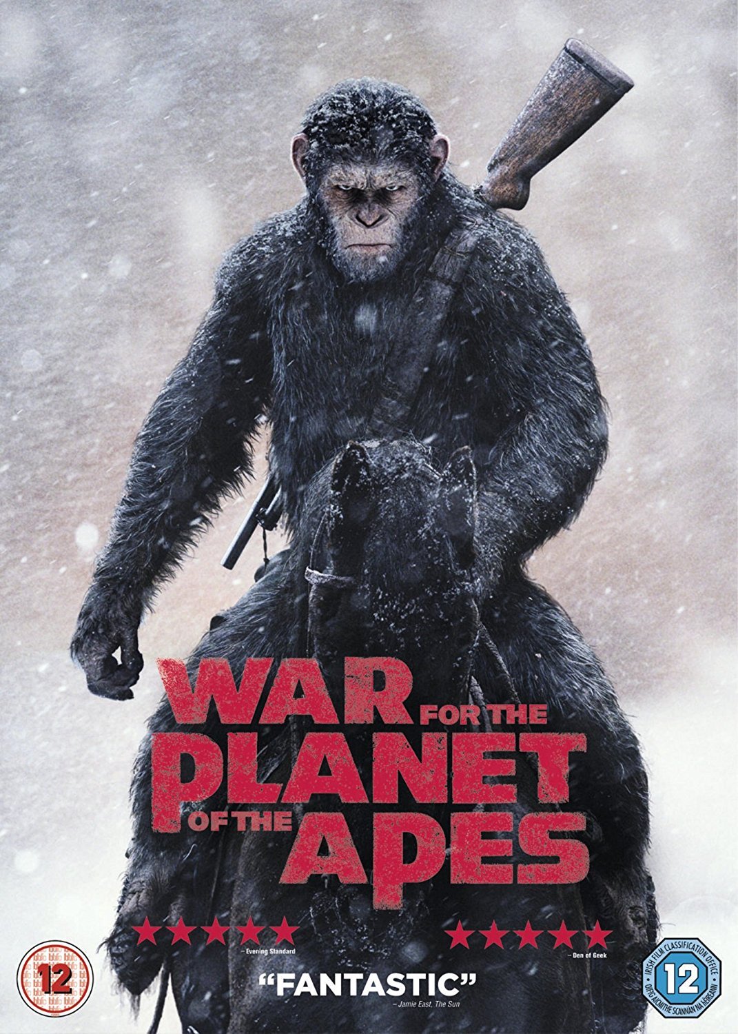 War For The Planet Of The Apes DVD Films