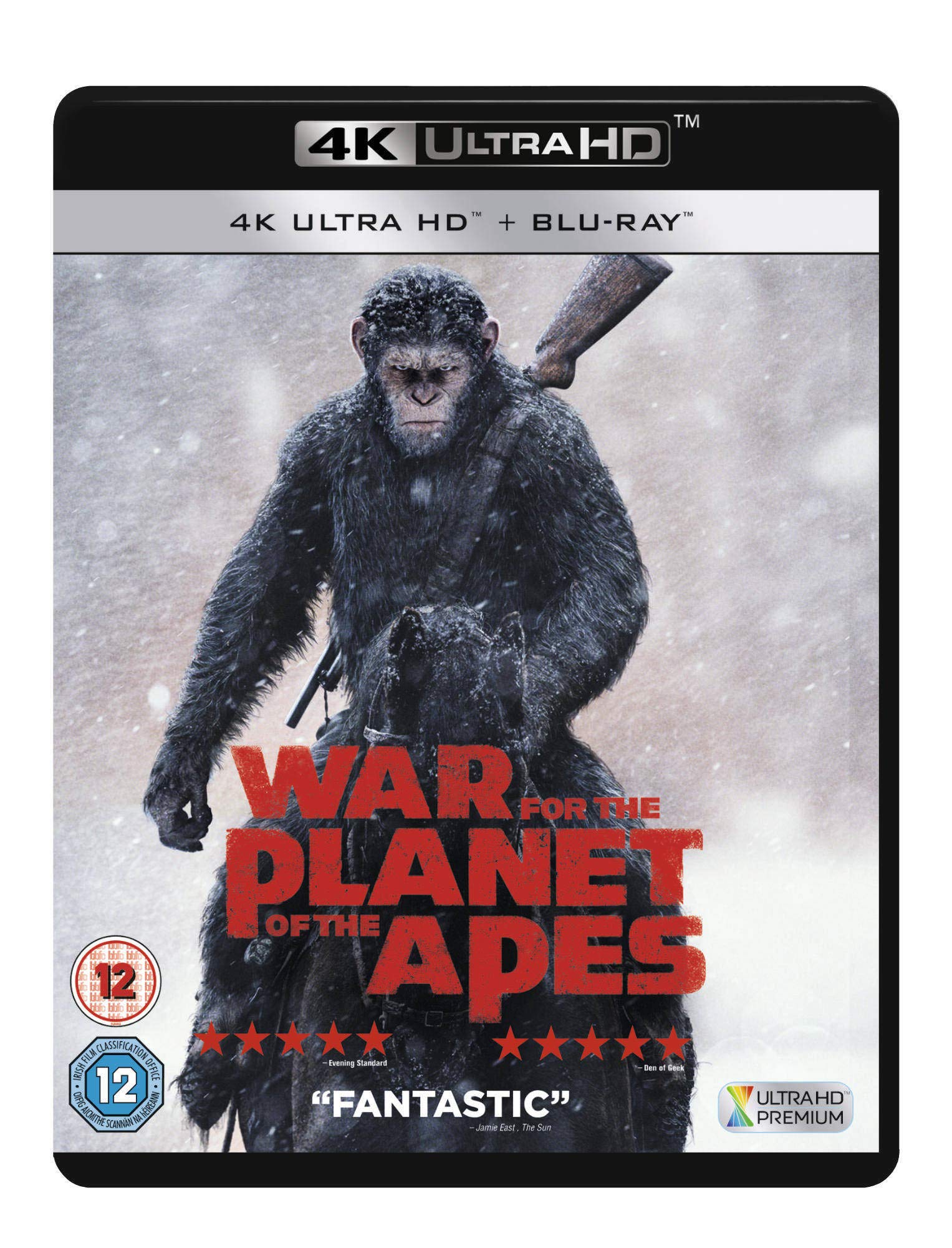 War For The Planet Of The Apes 4K Ultra-HD Movies