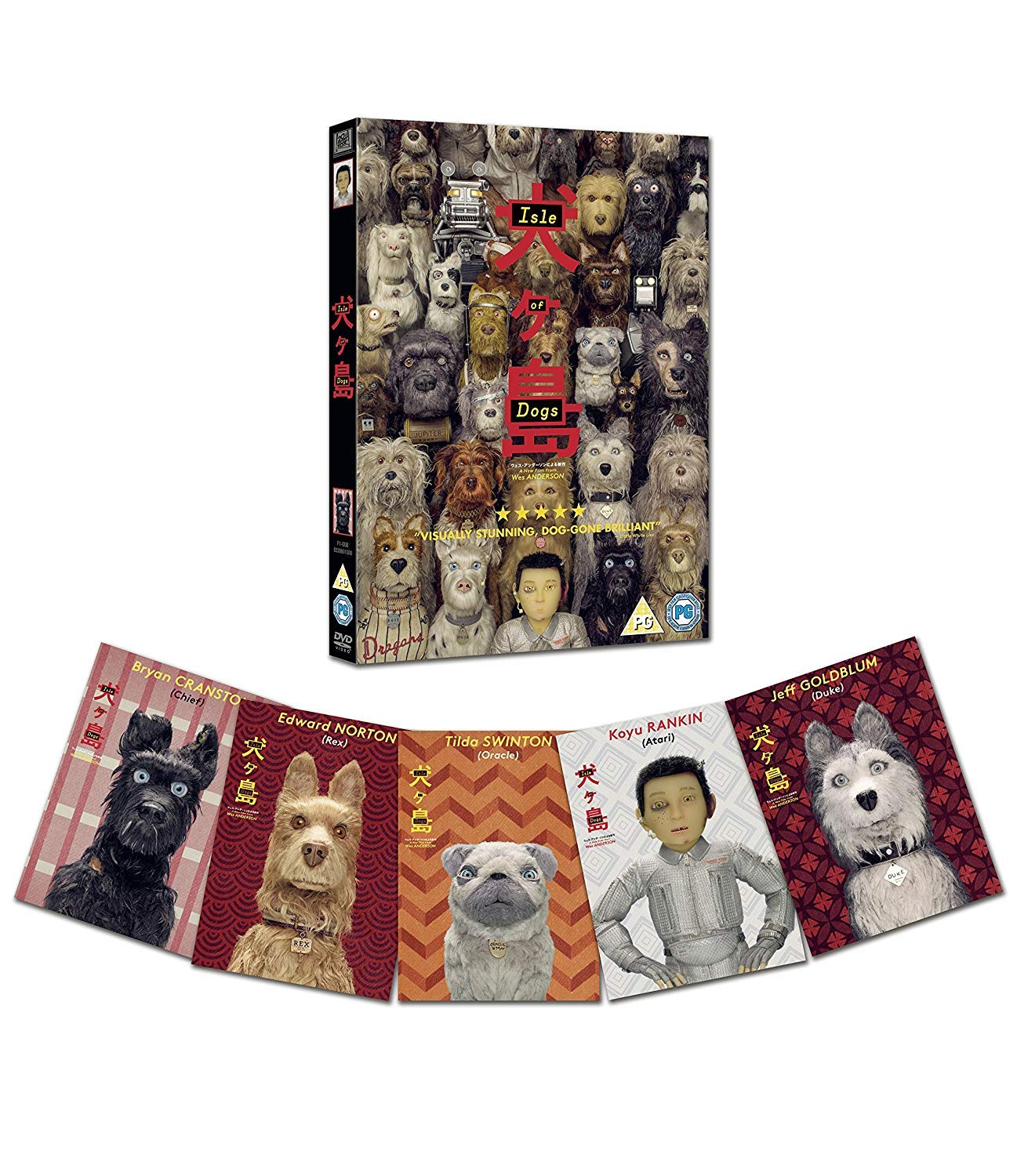 Isle of Dogs DVD dvd