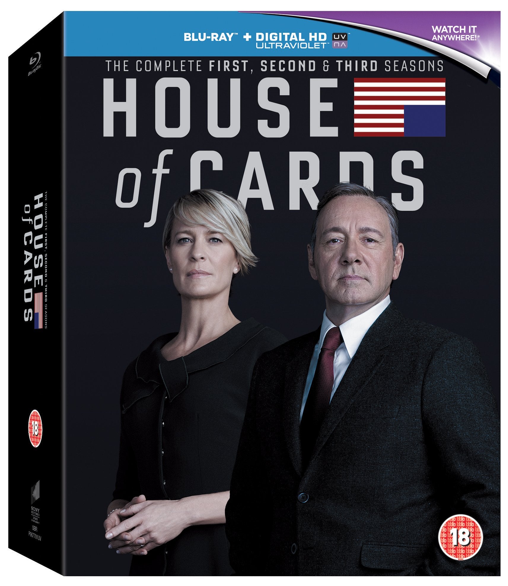 House of Cards - Season 1-3 Box sets