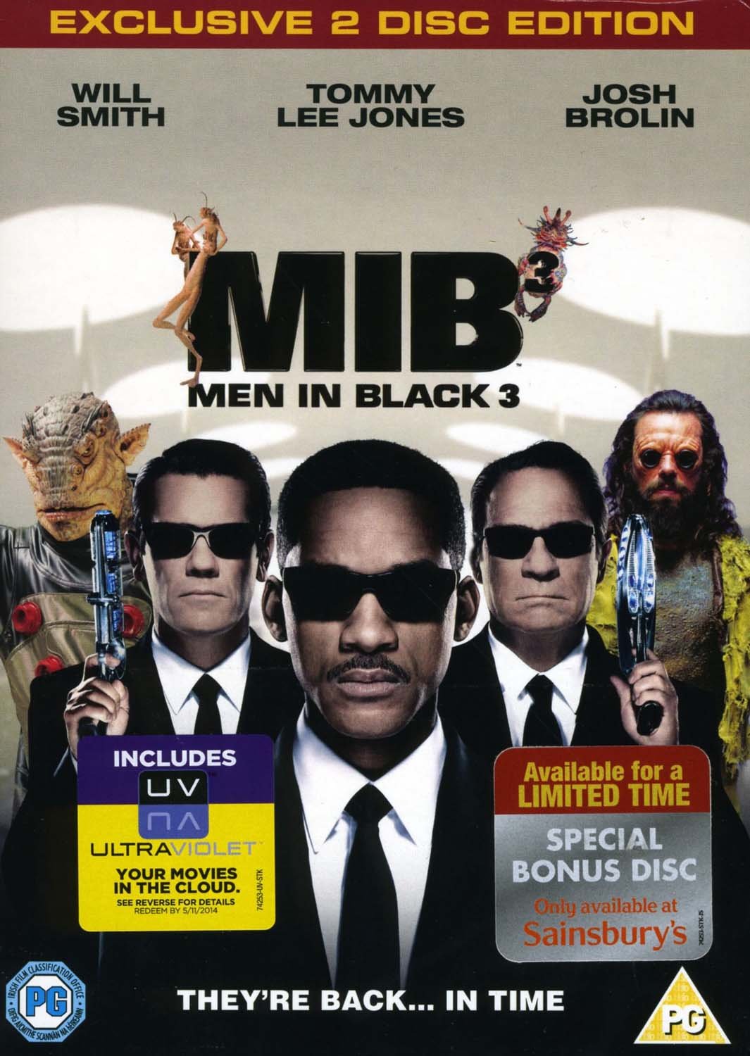 DVD - MEN IN BLACK 3 (1 DVD) Music