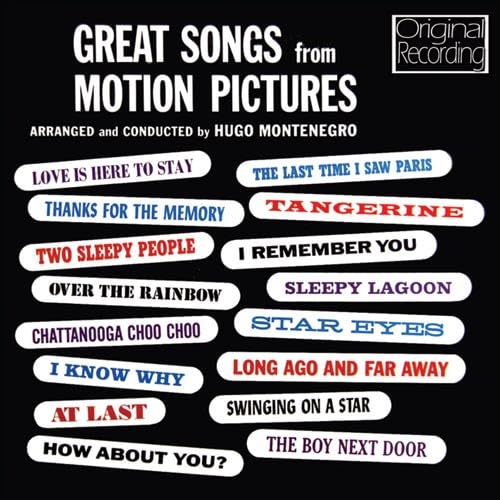 Great Songs From Motion Picture Jazz