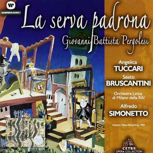 La Serva Padrona & Bruscantini Arie cd