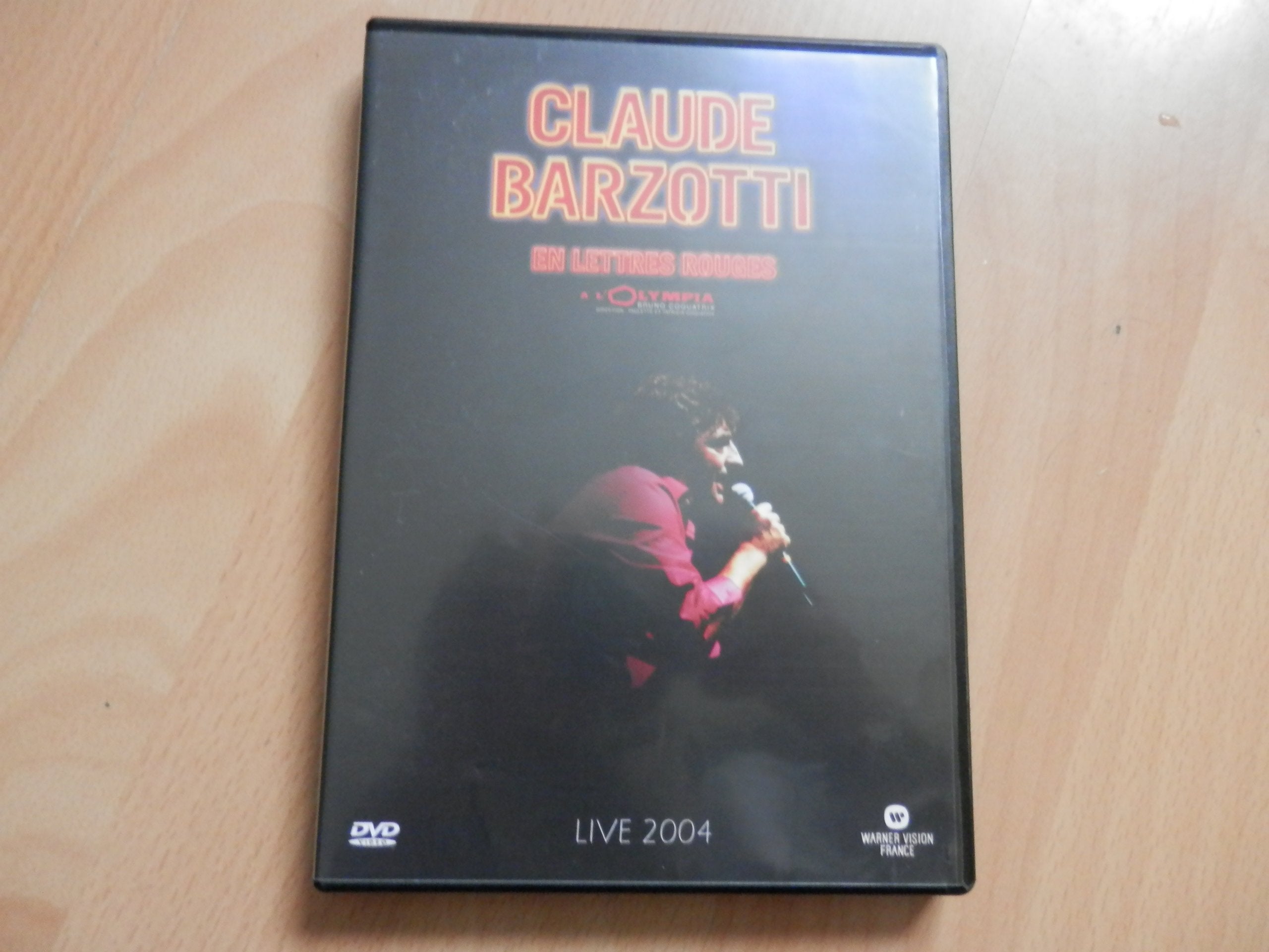 Claude Barzotti à l'Olympia live 2004 Films