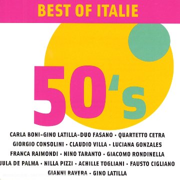Best of Italie 50's cd
