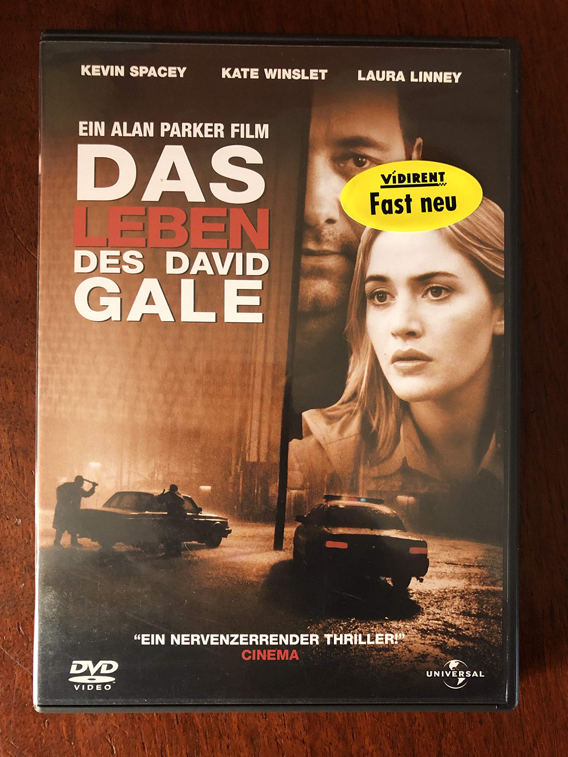 Life of David Gale Dvd Rental Films