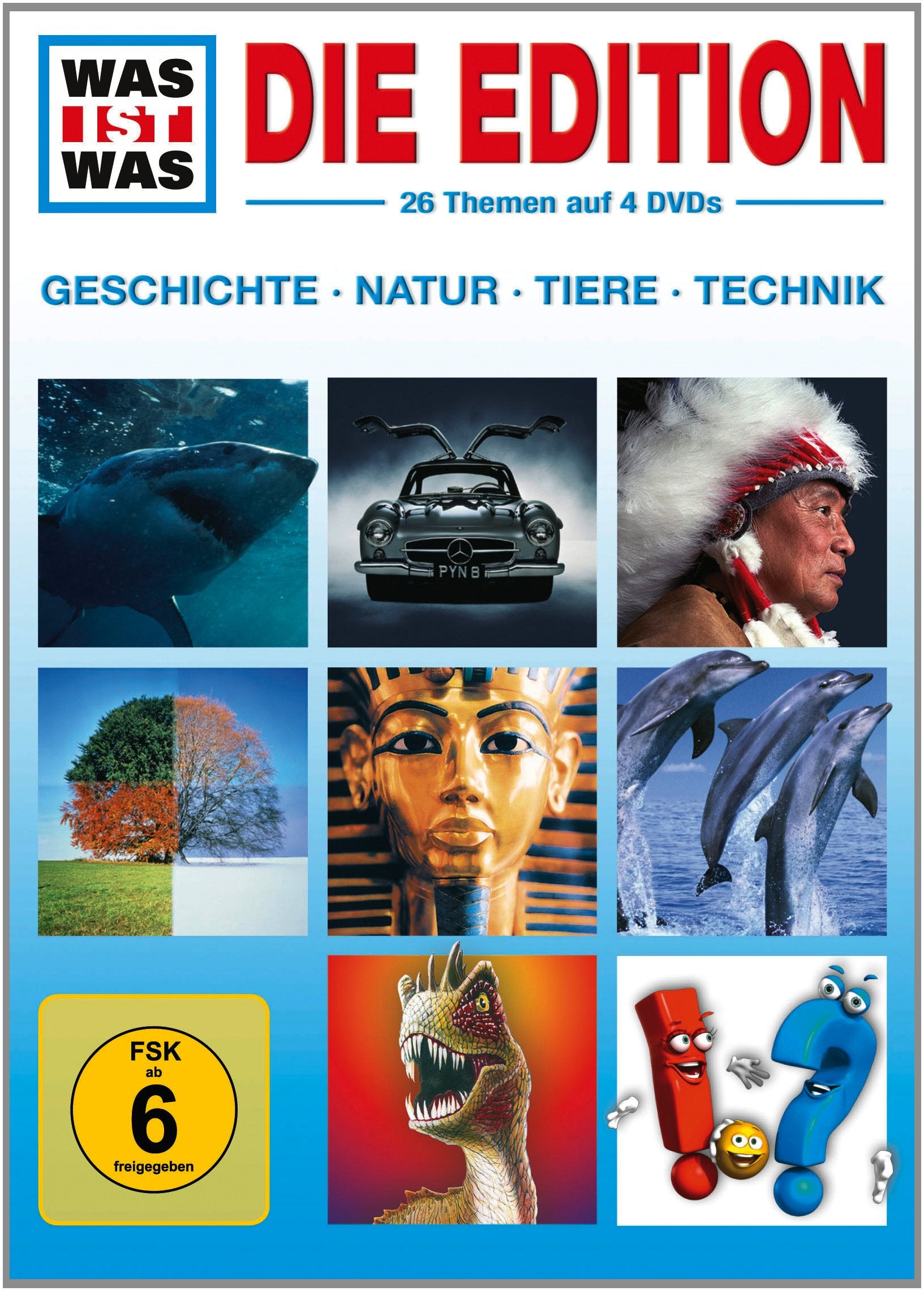 WAS IST WAS: Die Edition (Boxset, 4 DVDs) Movies