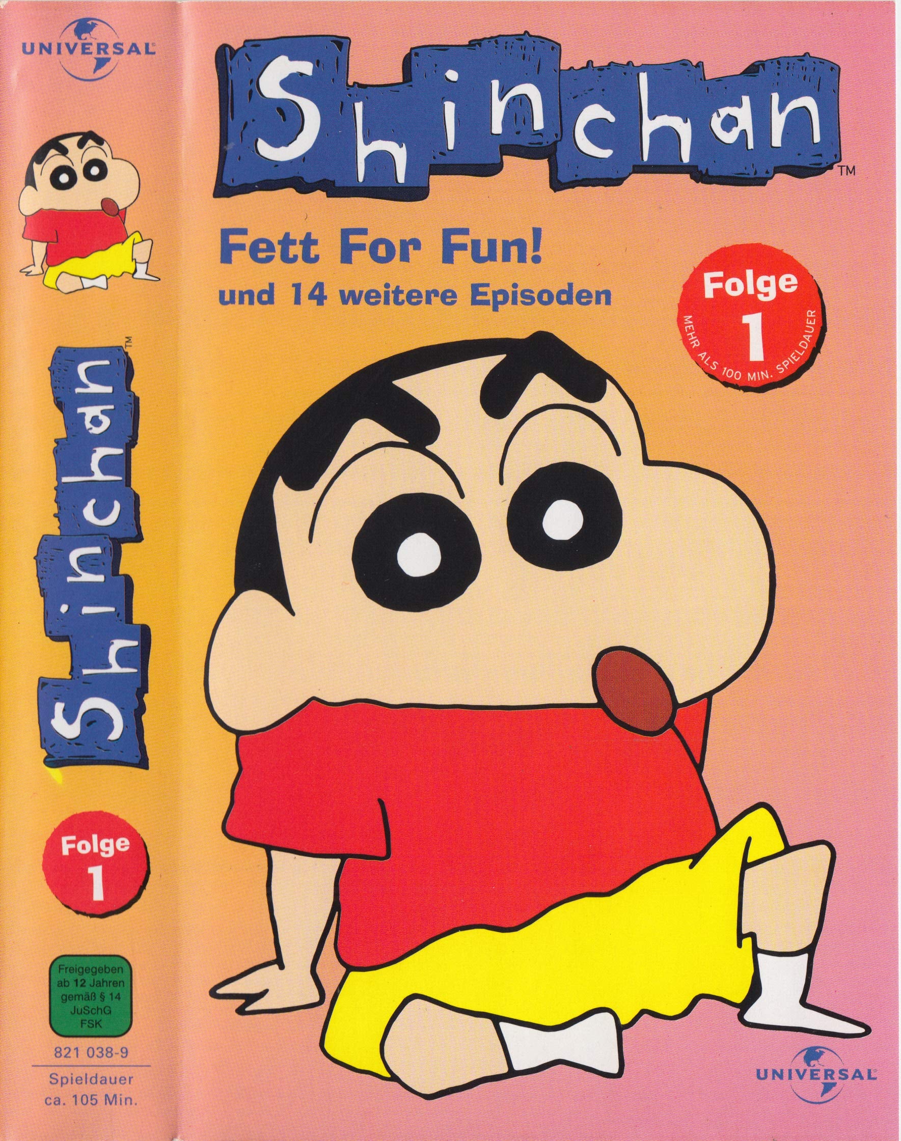 Shin Chan 1 - Fett for Fun! dvd