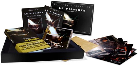 Le Pianiste - Coffret Collector 2 DVD avec bonus (Inclus le CD de la BOF, un CD audio 3 titres, le livre original, l'affiche, un jeu de 6 photos) Movies