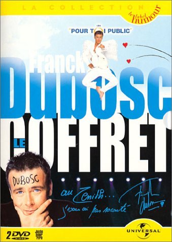 Franck Dubosc-Le Coffret-Les pour toi Public + Au Zénith dvd
