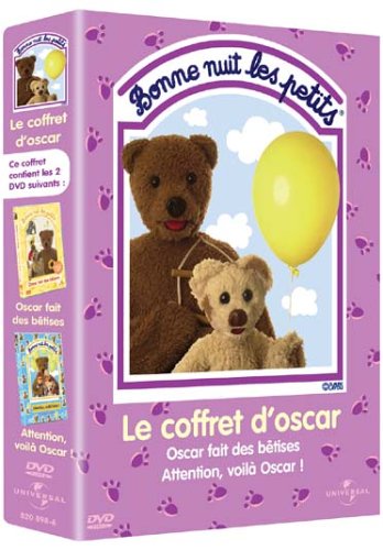 Coffret Bonne nuit les petits 2 DVD : Oscar fait des bêtises / Attention voila Oscar Movies
