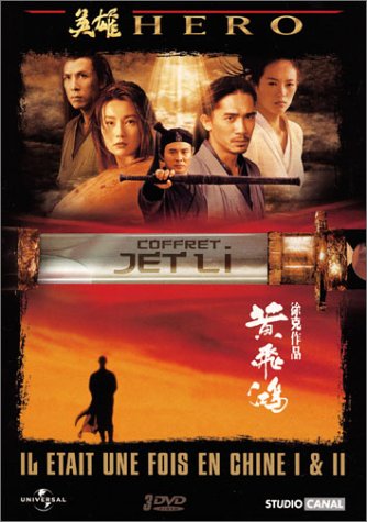 Coffret Jet Li 3 DVD : Hero / Il était une fois en Chine I & II Box sets