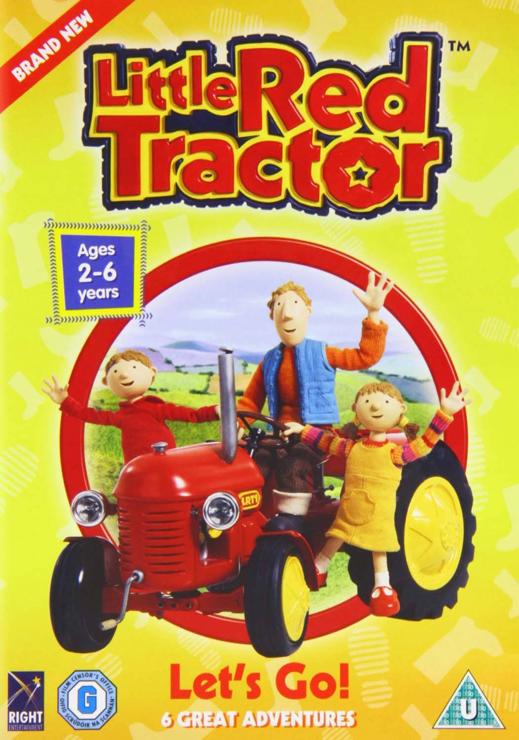 The Little Red Tractor Lets Go Films