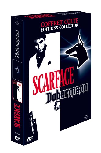 Coffret Culte 2 DVD - Editions collector : Scarface / Dobermann dvd